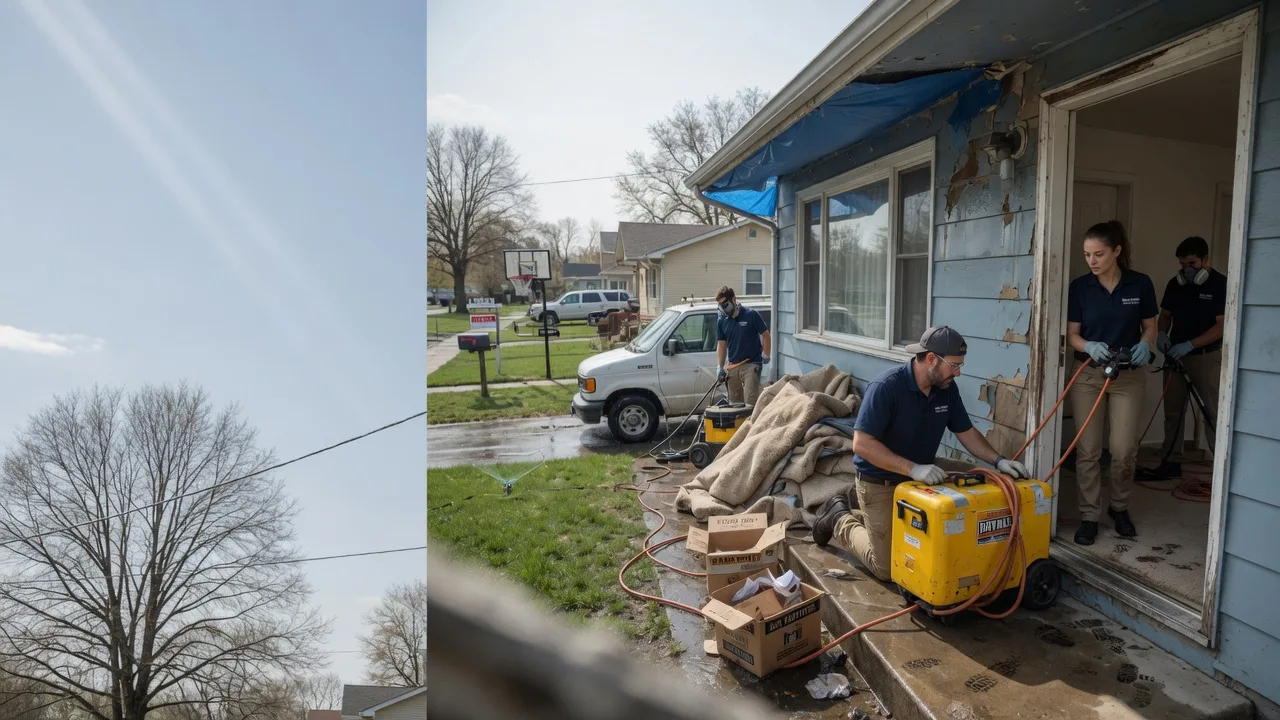 Basement Flood Cleanup in Farmville, VA near me